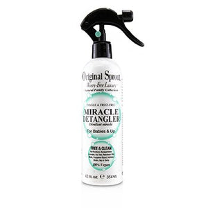Natural Family Collection Miracle Detangler (For Babies & Up - Tangle & Frizz-Free)
