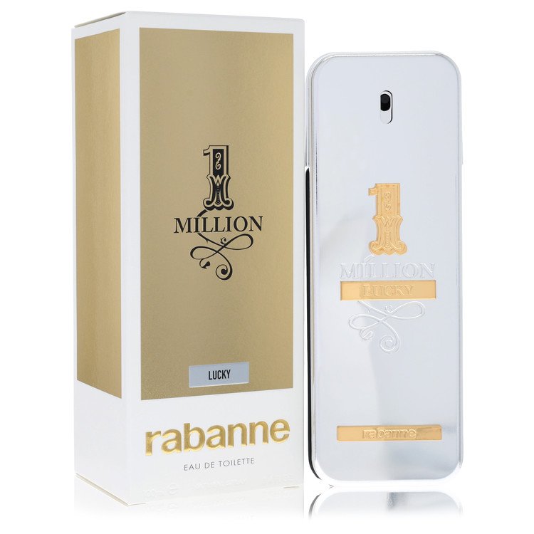 1 Million Lucky by Paco Rabanne Eau De Toilette Spray for Men