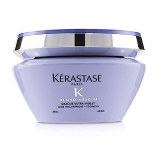 Blond Absolu Masque Ultra-Violet Anti-Brass Blonde Perfecting Purple Masque (Lightened Cool Blonde Hair) 