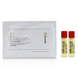 Cellcosmet CellEctive CellCollagen Face &amp; Neck: 4x Masks (Serum 28ml/0.95oz) + 4x Ampoules 1.5ml/0.05oz 