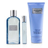 First Instinct Blue Coffret: Eau De Parfum Spray 100ml/3.4oz + Body Lotion 200ml/6.7oz + Eau De Parfum Spray 15ml/0.5oz 