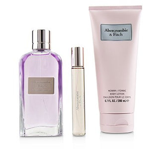 First Instinct Coffret: Eau De Parfum Spray 100ml/3.4oz + Body Lotion 200ml/6.7oz + Eau De Parfum Spray 15ml/0.5oz 