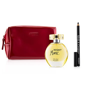 Night Muse Coffret: Eau De Parfum Spray 50ml/1.6oz + Khol &amp; Contour Eyeliner Pencil - #001 Noir-Issime 1.2g/0.04oz + Glossy Bag 