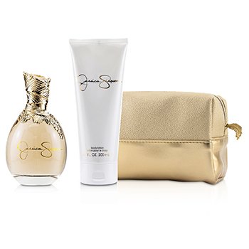Signature Coffret: Eau De Parfum Spray 100ml/3.4oz + Body Lotion 200ml/6.7oz + Cosmetic Bag 
