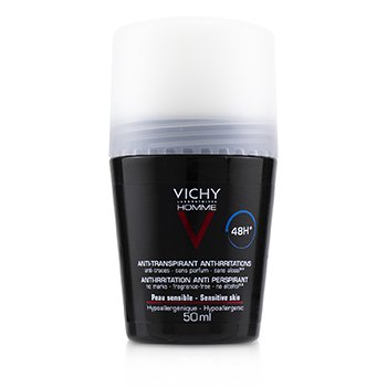 Homme 48H* Anti-Irritations &amp; Anti Perspirant Roll-On (For Sensitive Skin) 