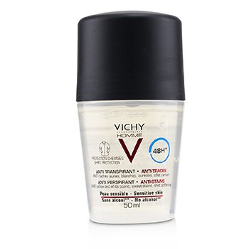 Homme 48H* Anti Perspirant &amp; Anti-Stains (Shirt Protection) Roll-On (For Sensitive Skin) 