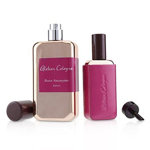 Rose Anonyme Coffret: Extrait Spray 100ml/3.3oz + Extrait Spray 30ml/1oz + Leather Case 
