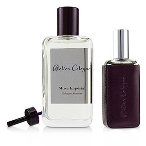 Musc Imperial Coffret: Cologne Absolue Spray 100ml/3.3oz + Cologne Absolue Refillable Spray 30ml/1oz + Leather Case 