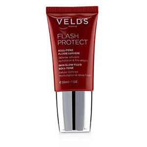 Flash Protect Skin Glow Fluid Roll -Tone (Beauty Shield) - Dark Skin Nude 