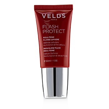 Flash Protect Skin Glow Fluid Roll -Tone (Beauty Shield) - Dark Skin Nude 