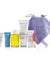 Maternity Set: Tonic Treatment Oil+ Stretch Mark Minimizer+Hydra-Essentiel Cream+ Body Scrub+ Eye Gel+ Lip Perfector+ Bag 