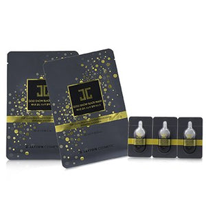 Gold Snow Black Mask 