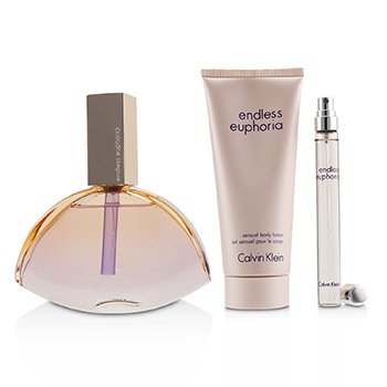 Endless Euphoria Coffret: Eau De Parfum Spray 125ml/4oz + Sensual Body Lotion 100ml/3.4oz + Eau De Parfum Spray 10ml/0.33oz 