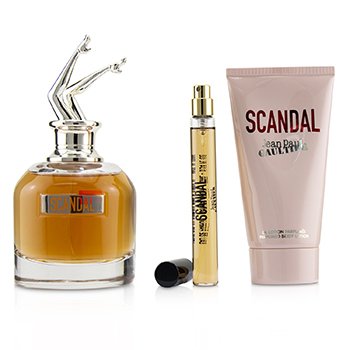 Scandal Coffret: Eau De Parfum Spray 80ml/2.7oz + Perfumed Body Lotion 75ml/2.5oz + Eau De Parfum Spray 10ml/0.34oz 