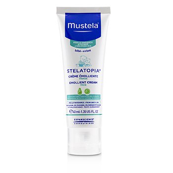 Stelatopia Emollient Cream For Face - Anti-Redness Action 