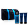 Cool Water Coffret: EDT Spray 125ml + After Shave Balm 75ml + Shower Gel 75ml +Toilet Bag 