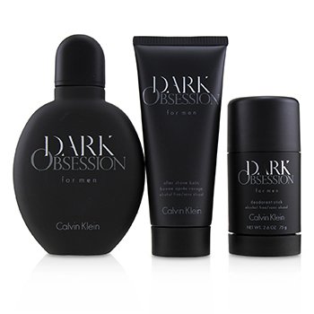 Dark Obsession Coffret: Eau De Toilette Spray 125ml + Deodorant Stick 75ml + After Shave Balm 100ml (Box Slightly Damaged) 