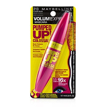 Volum' Express Pumped Up Colossal Mascara - # 213 Classic Black 